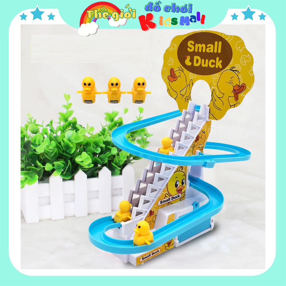 Vịt leo thang Small Duck dễ thương,Đồ chơi giúp bé ăn nhanh, Quà tặng dành cho bé