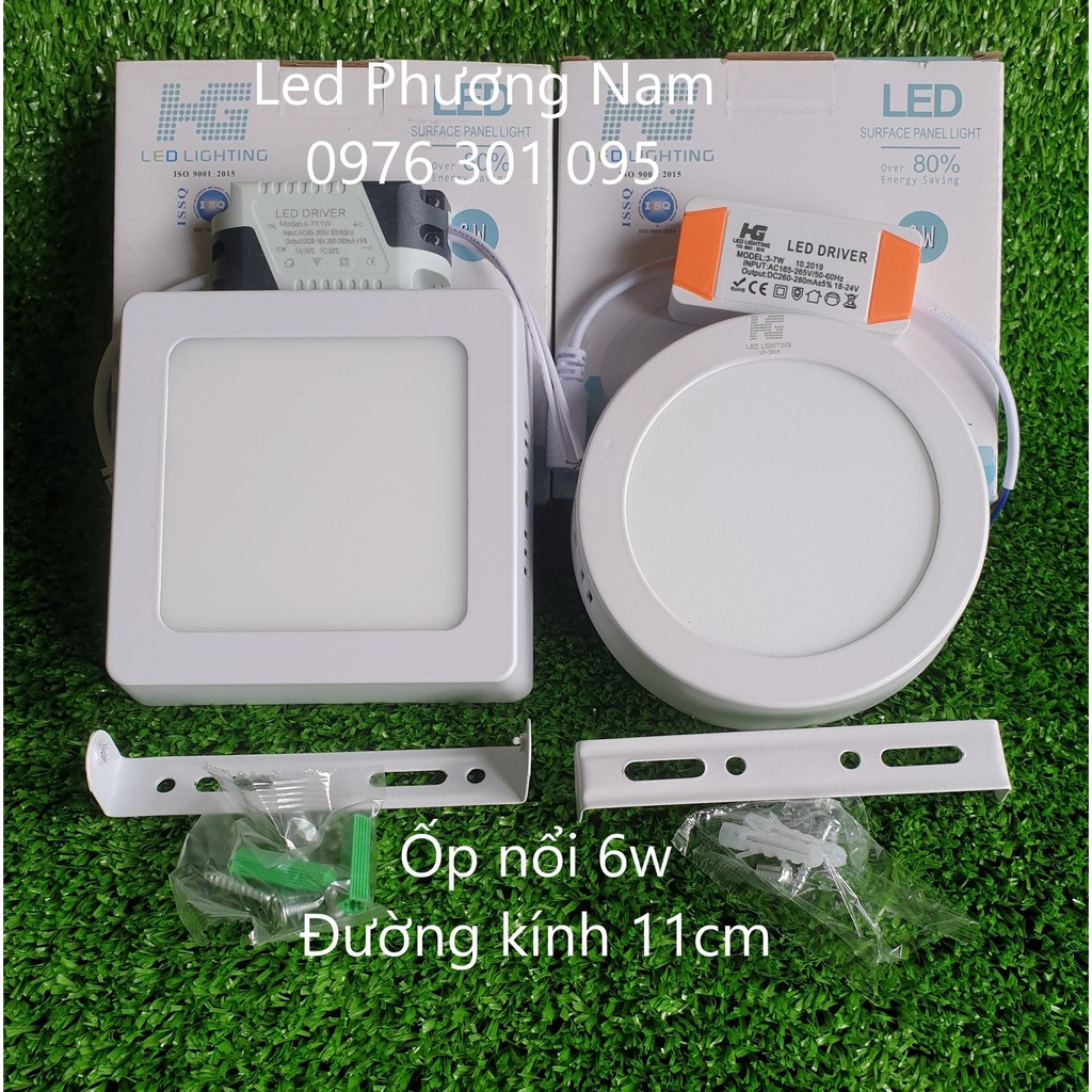 Đèn led ốp nổi 6w siêu sáng