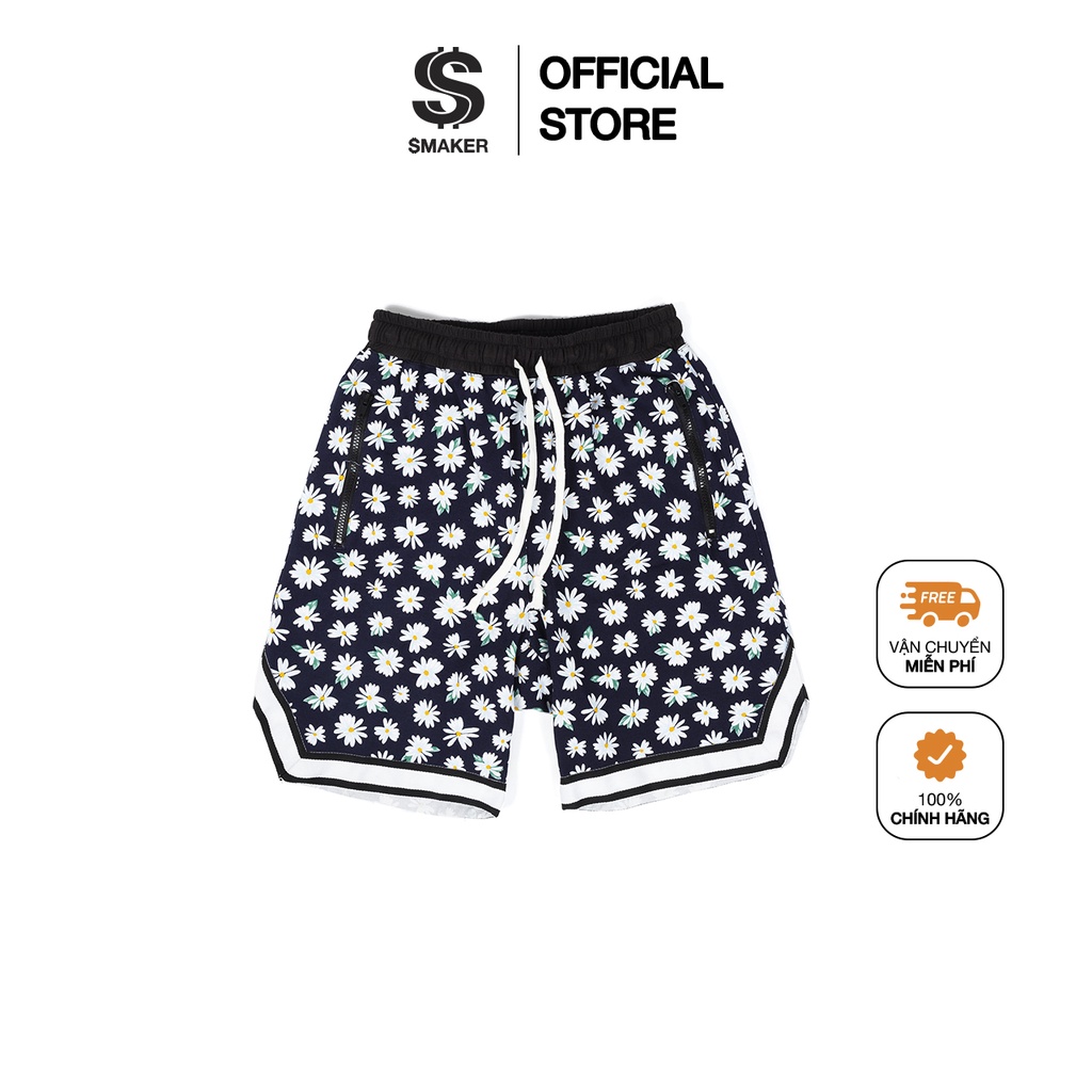 Quần đùi nam, quần short nam vải cotton co giãn thoải mái, thoáng mát cho mùa hè - "daisy v.2" v short in black