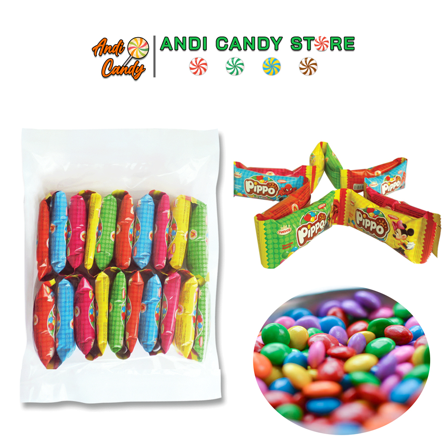 Kẹo socola sữa pippo phú cường 20 gói