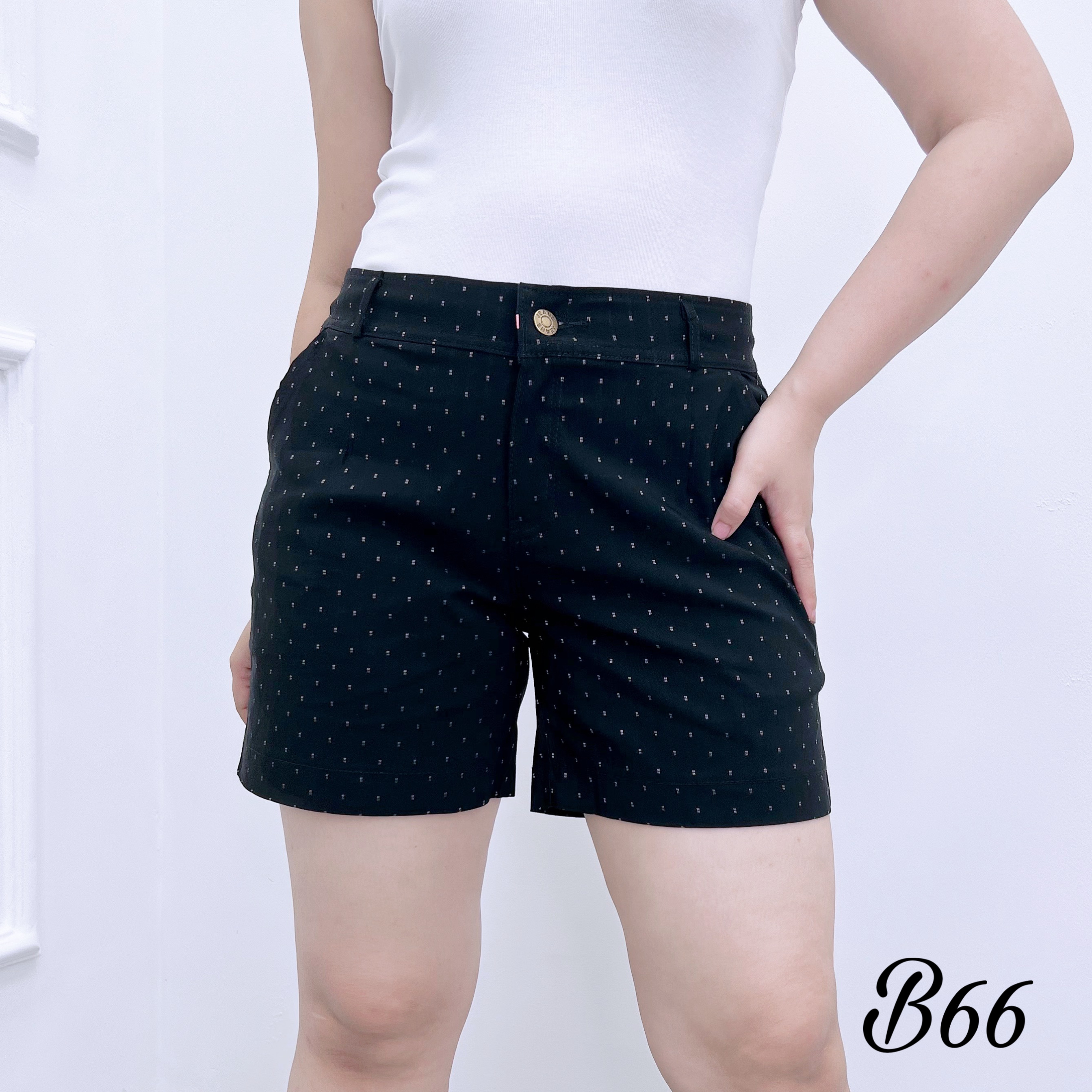Quần sọt nữ kaki co giãn, size từ 40 đến 75kg, chiều dài quần 35cm lịch sự, quần sọt nữ đi biển, quần sọt nữ thể thao, quần sọt màu trắng