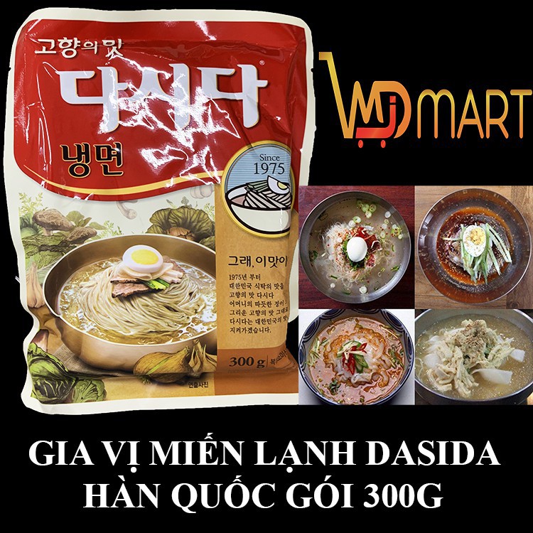GIA VỊ LÀM MỲ LẠNH DASIDA HÀN QUỐC GÓI 300G Giá tốt