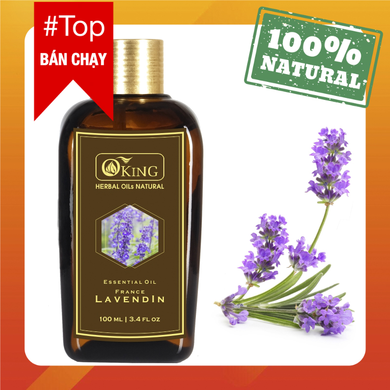 [HCM]Tinh dầu oải hương Pháp nguyên chất (Lavendin) 100ml
