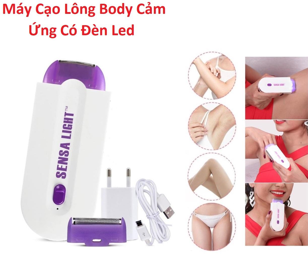 Máy Triệt Lông Cảm Ứng Cầm Tay Yes Finishing Touch Laser Có Đèn Led, Máy Cạo Râu, Nách, Lông Mày, ... Chất Lượng Cao - BH 1 ĐỔI 1