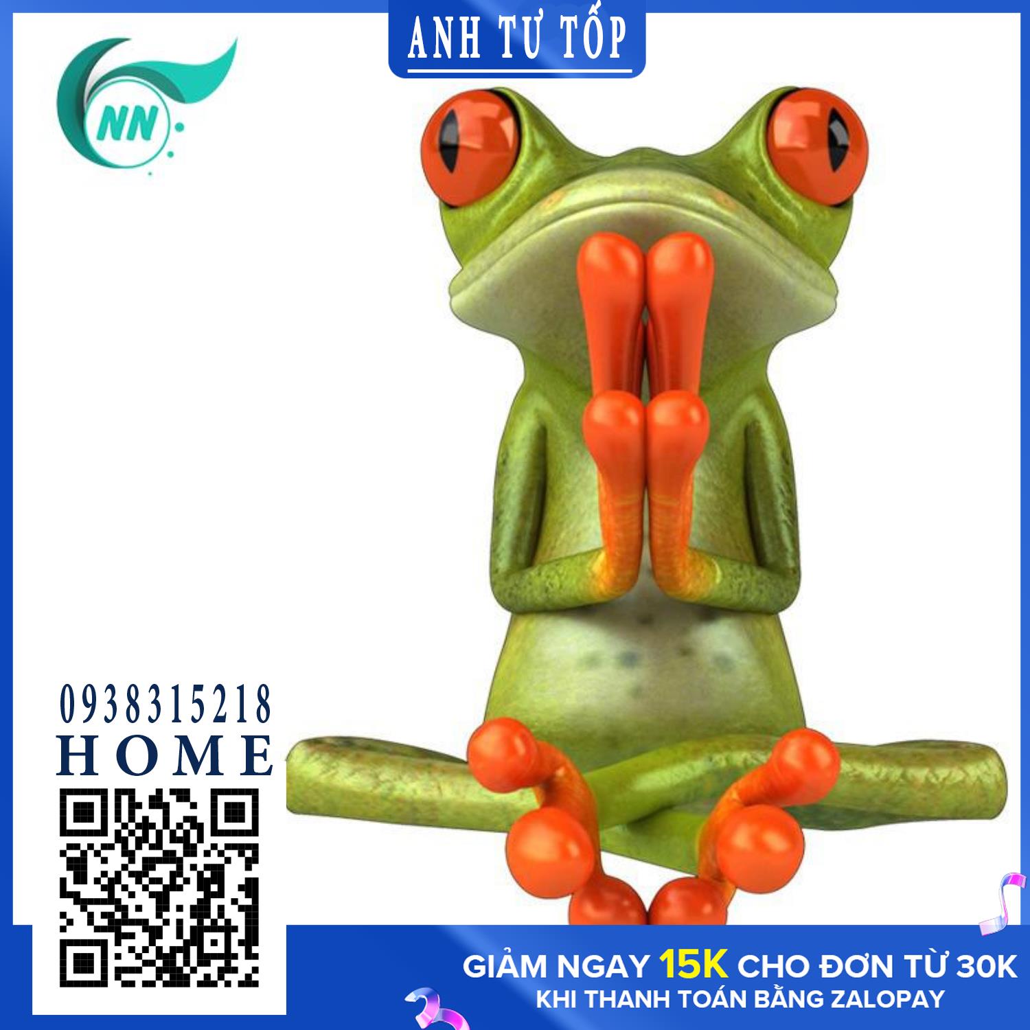 Decal 3D Dán Kính Xe Ô tô Niệm Phật
