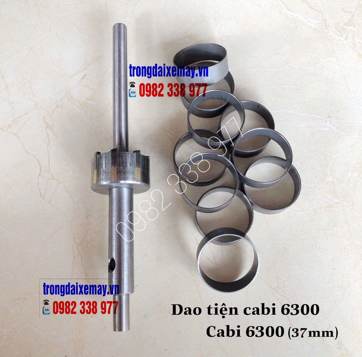 Dao tiện cabi 6300 combo dao 6300 và 10 bạc 6300