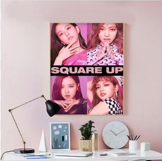 [Có khung sẵn] Tranh sơn dầu số hóa LIM Art – Tranh tô màu theo số BlackPink