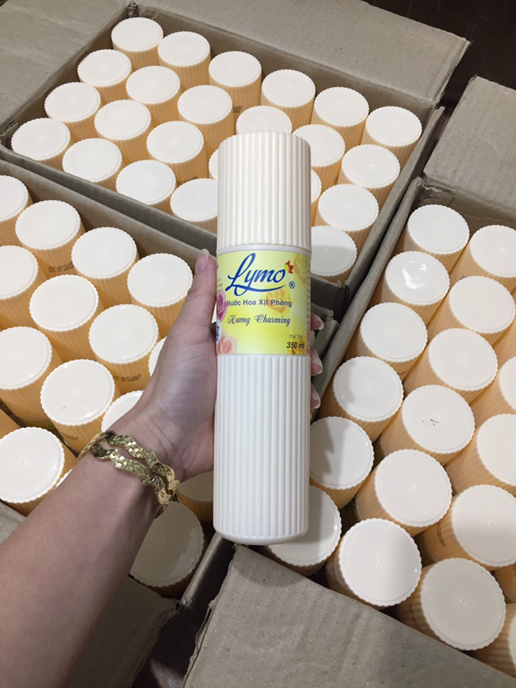 Xịt phòng lymo hương charming 350ml