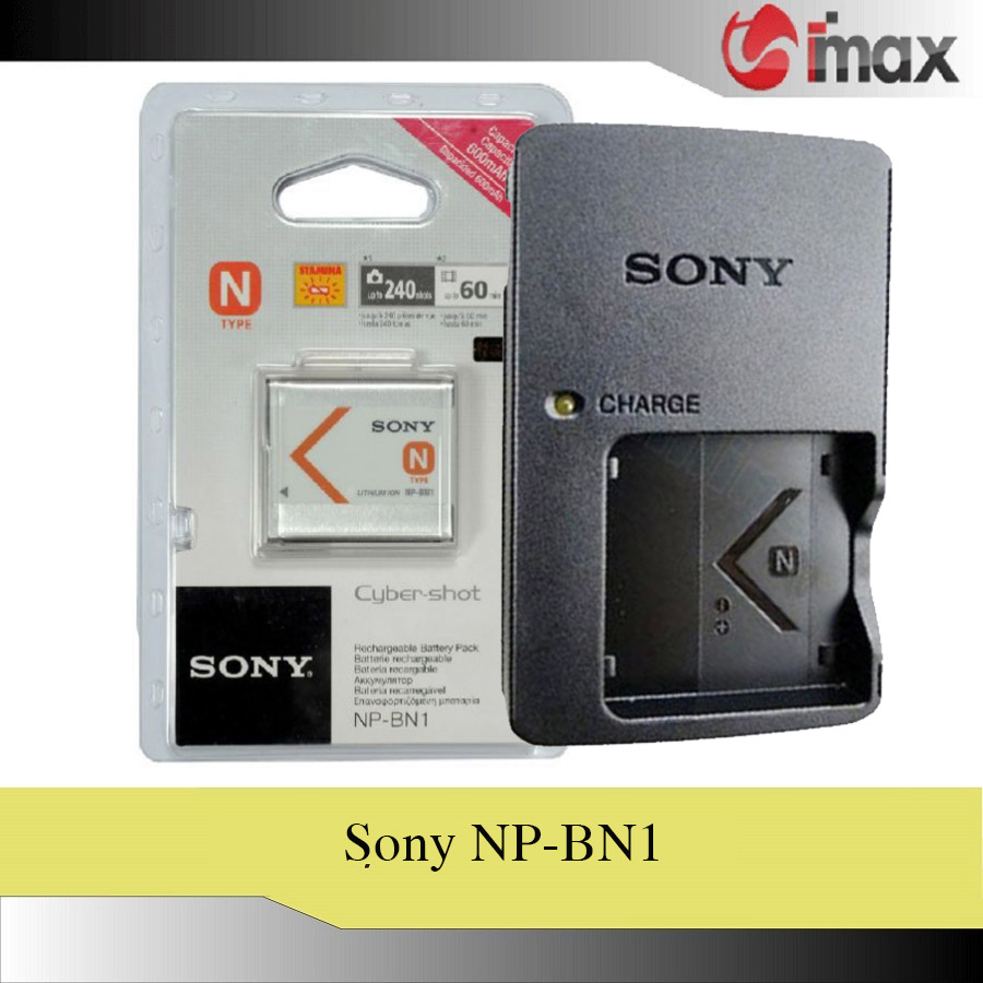 Bộ 01 pin sony np-bn1 + 01 sạc sony bc-csn - hàng nhập khẩu
