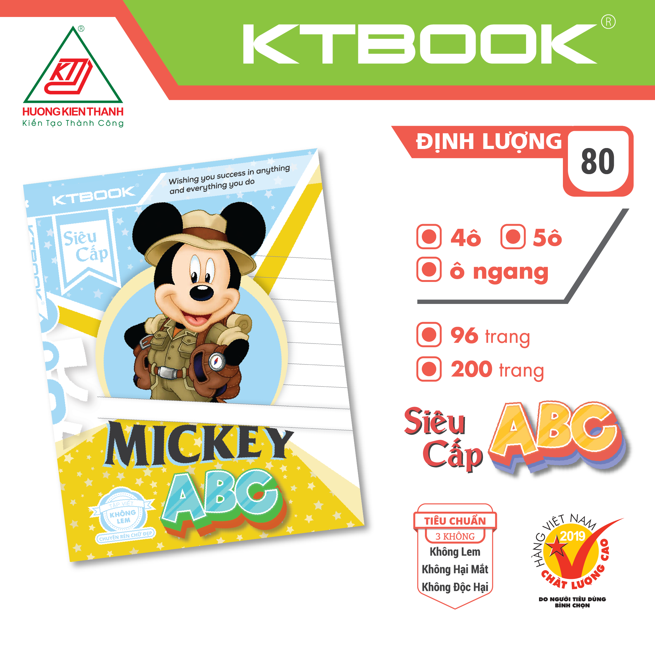 Gói 10 cuốn Tập Học Sinh Cao Cấp Giá Rẻ Siêu Cấp giấy trắng viết không lem ĐL 80 gsm - 96 trang