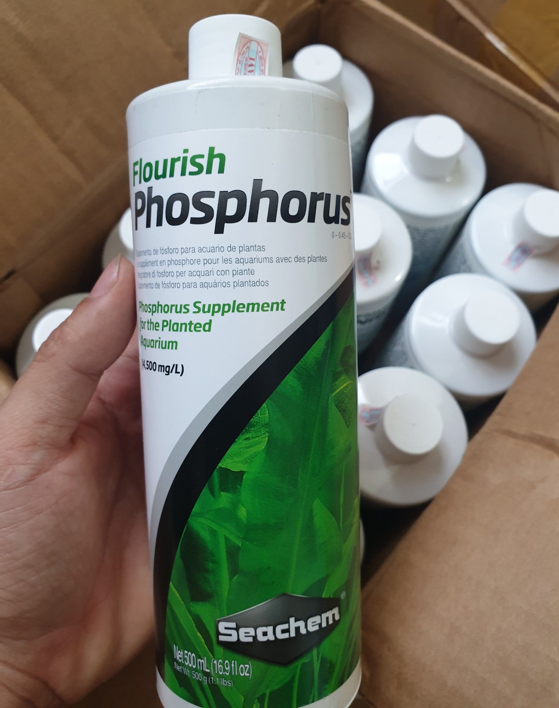 Seachem Flourish Phosphorus 500ml - Dung Dịch Nước Bổ Sung Phosphate (P) Cho Cây Thủy Sinh
