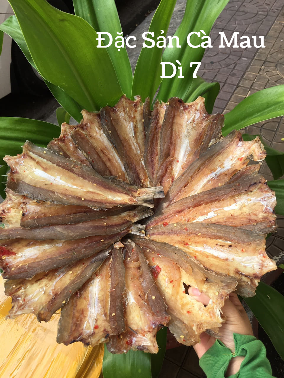 500 Gram Khô cá nhòng tiêu đường biển Sông Đốc Cà Mau