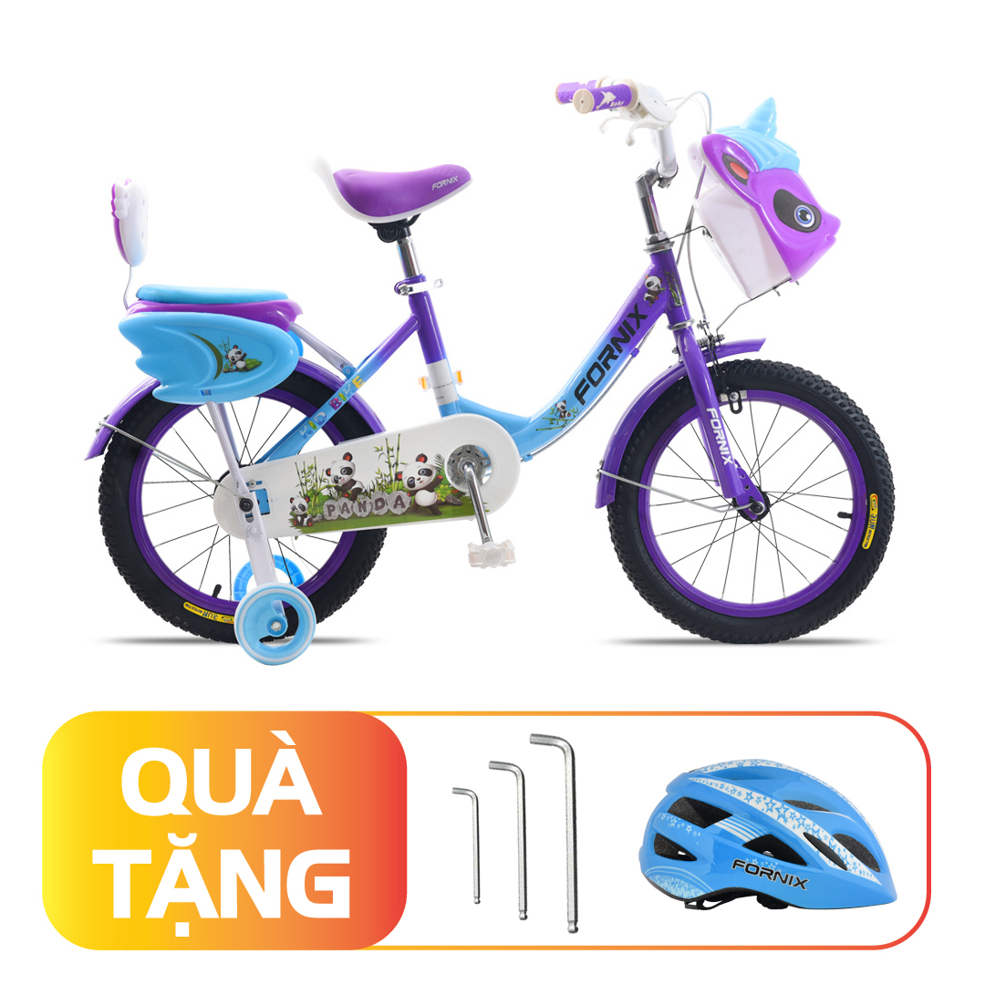 Xe đạp trẻ em fornix panda - tặng nón bh trẻ em bất kỳ + bộ lắp ráp