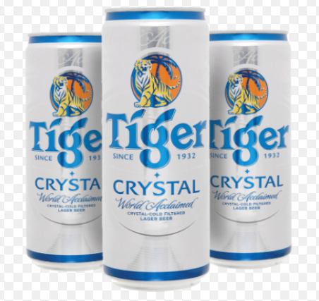 Bia Tiger Crystal 330ml