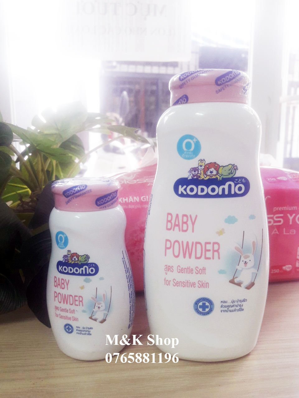 Phấn trẻ em Kodomo 350g Gentle Soft Thái Lan