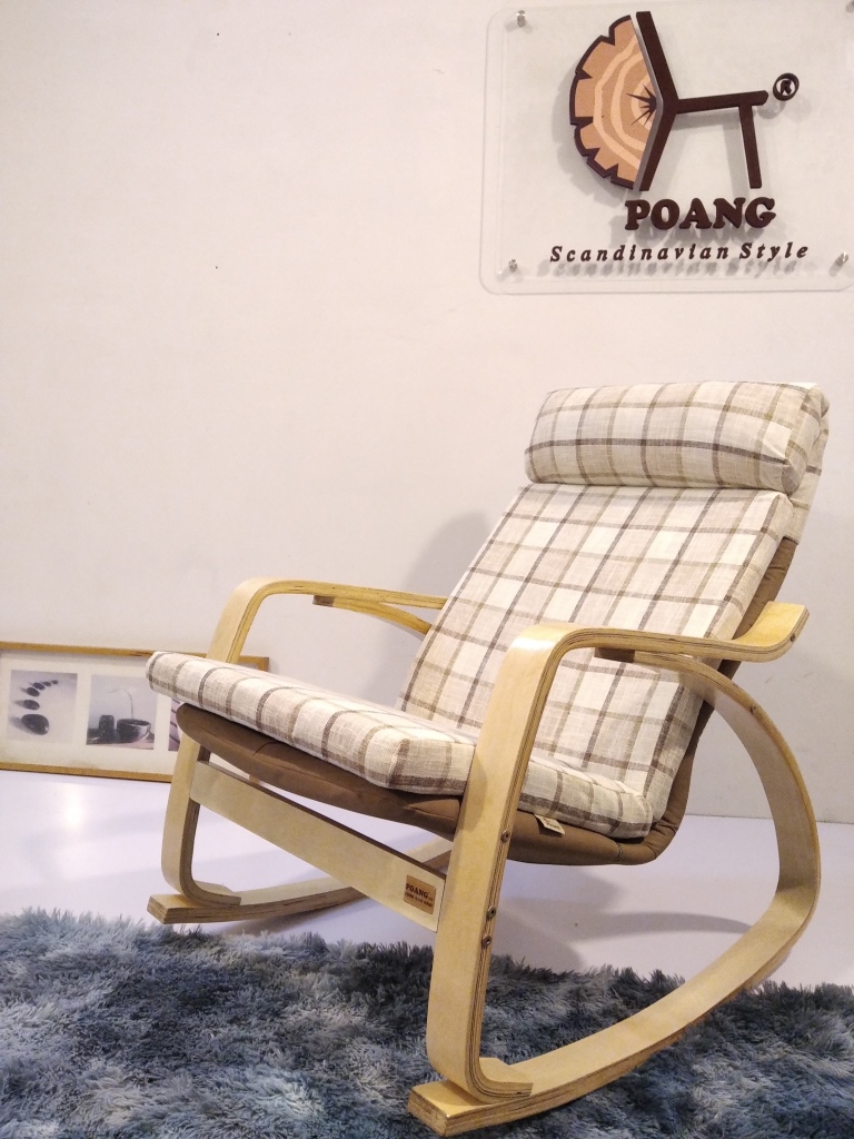 Ghế thư giãn bập bênh Poang - hàng chính hãng cao cấp