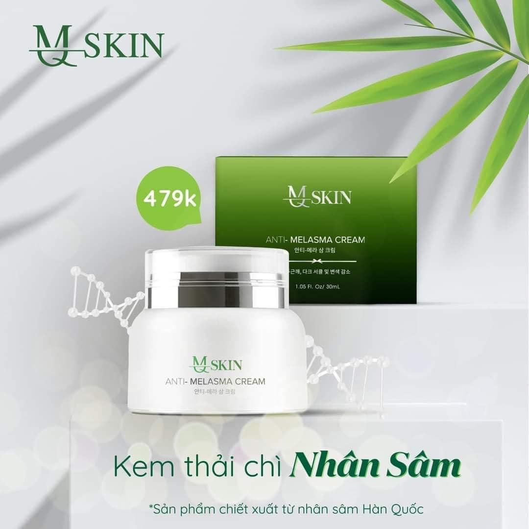 Kem thải độc chì nhân sâm mq skin