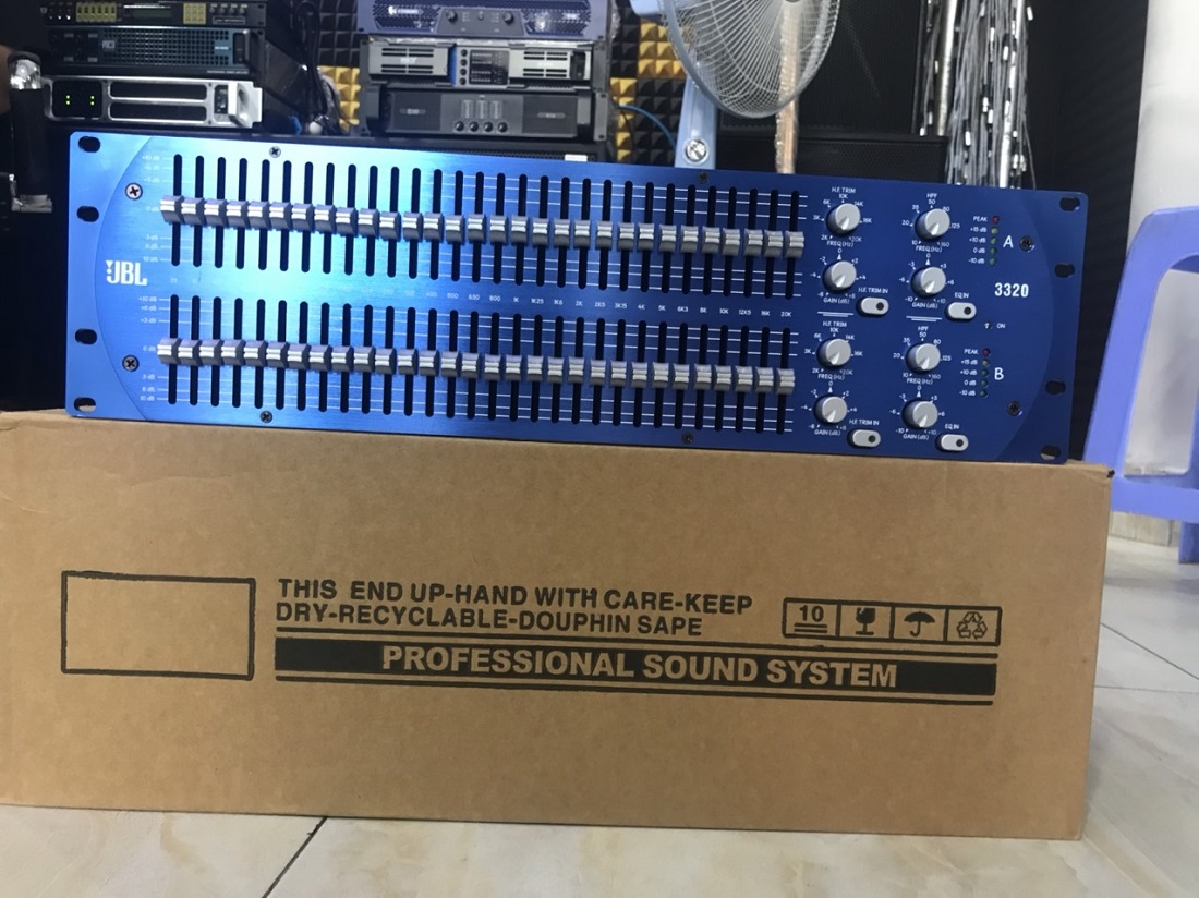[Trả góp 0%]LỌC XÌ NHẬP KHẨU JBL 3320 -XỬ LÝ ÂM THANH 1 CÁCH HOÀN HẢO