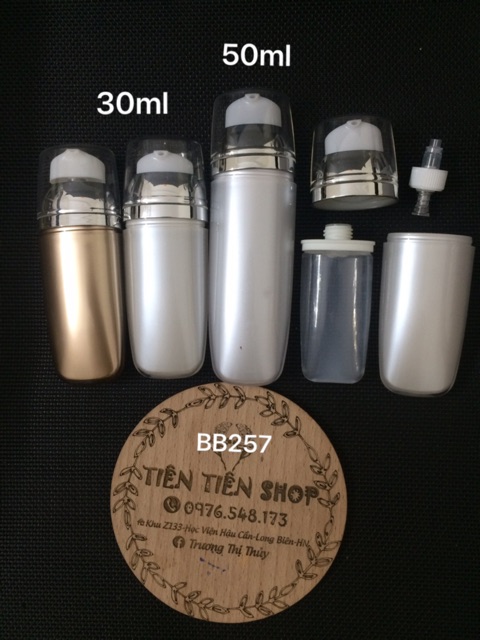 Tuýp đựng mỹ phẩm cao cấp 30ml, 50ml