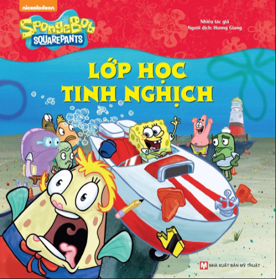 Sách - SpongeBob SquarePants - Lớp Học Tinh Nghịch