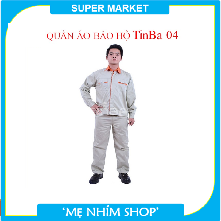 Bộ quần áo bảo hộ Tinba 04 với chất liệu cao cấp là vải Pangrim Hàn Quốc