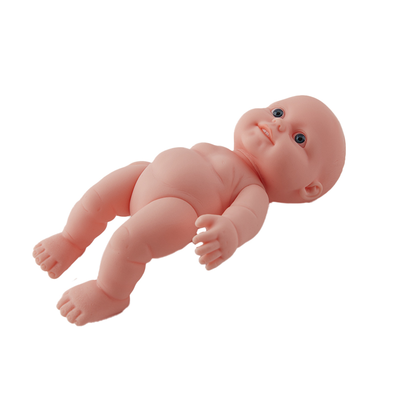 wQzmyKc4 Búp bê em bé 12cm thực tế mô hình mô phỏng trẻ sơ sinh bằng nhựa
