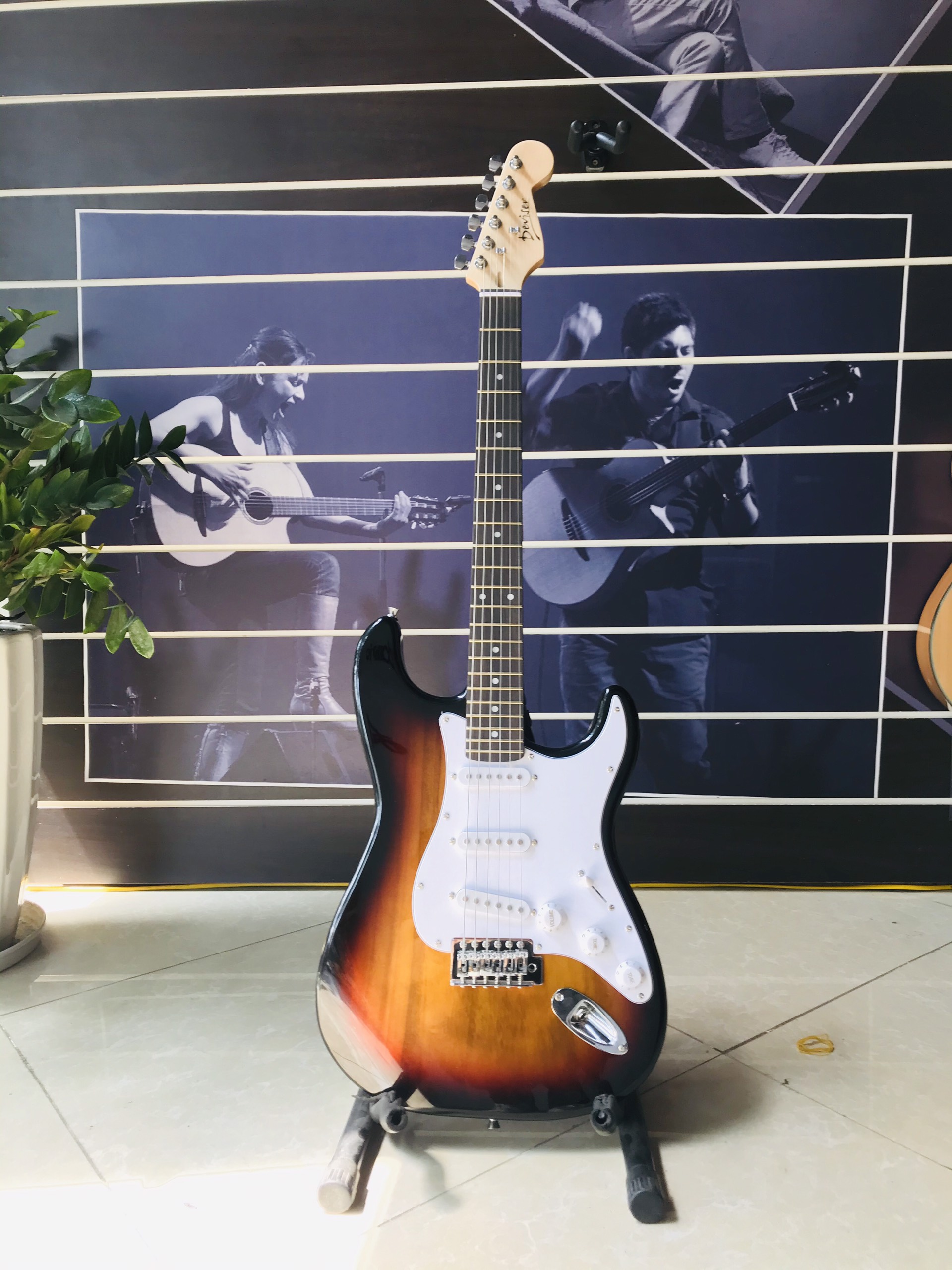 Đàn Guitar Điện Deviser L-G1VS màu Cam giá rẻ