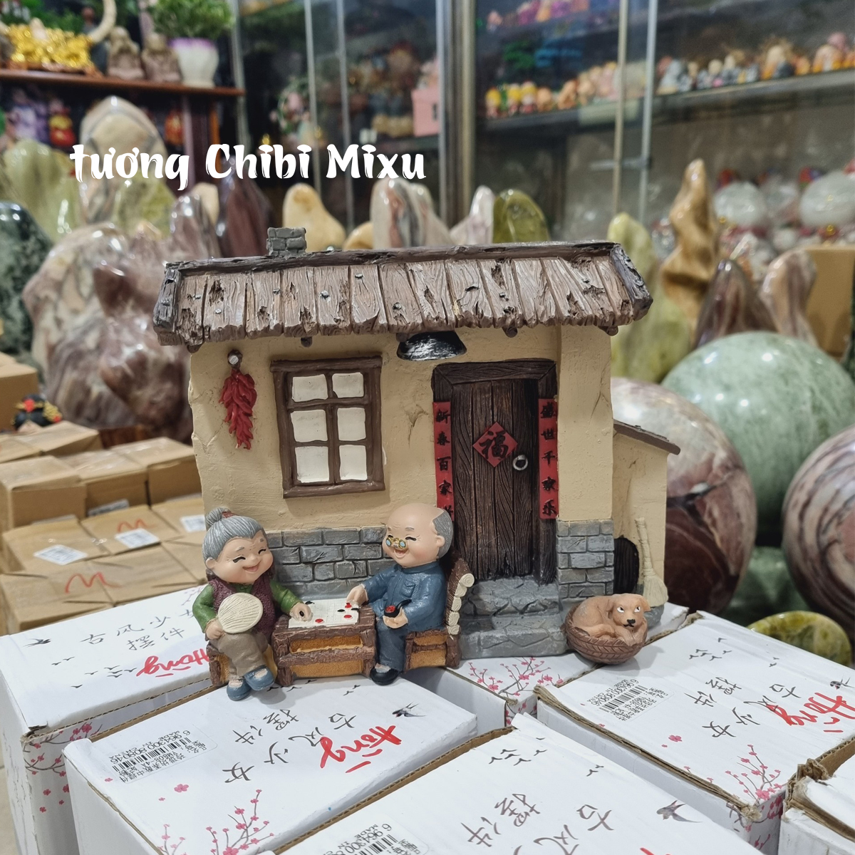 Tượng Ông Bà hạnh phúc - hàng đẹp