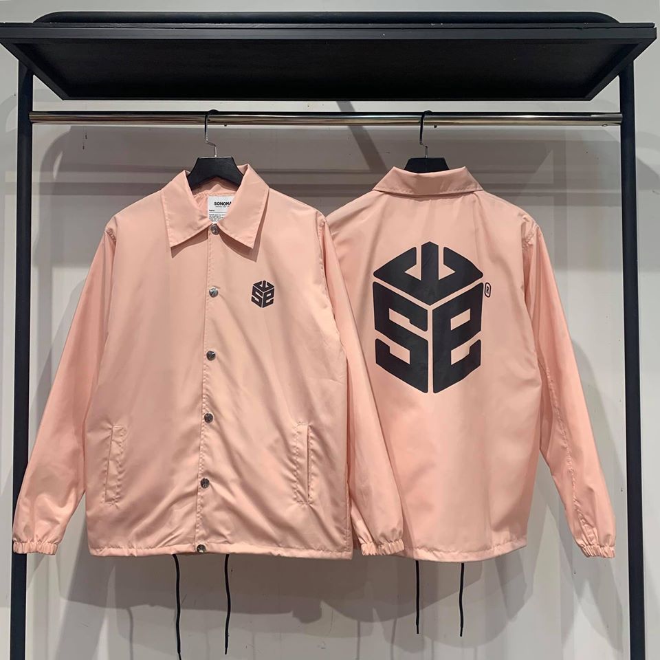 [YoloBoutique] ÁO KHOÁC DÙ SWE (ĐEN, HỒNG)