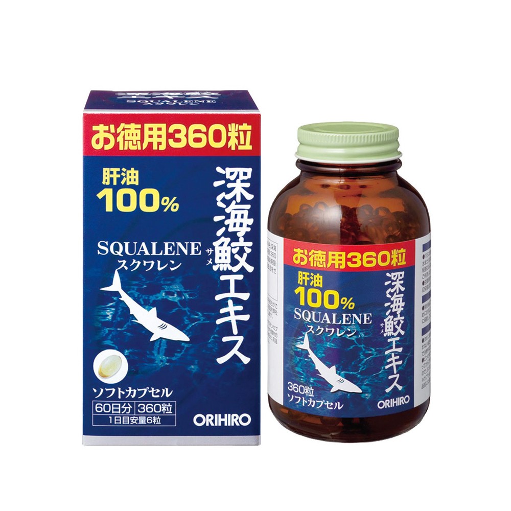 Dầu gan cá orihiro 360 viên nhật bản