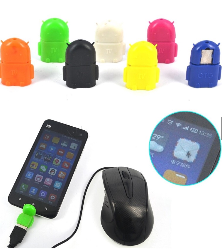 Đầu OTG Micro usb android nhỏ gọn