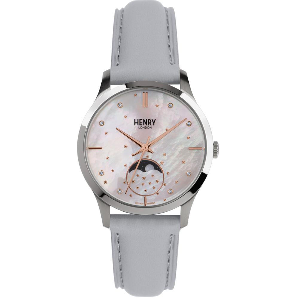 Đồng hồ nữ henry london hl35-ls-0327 moon phase