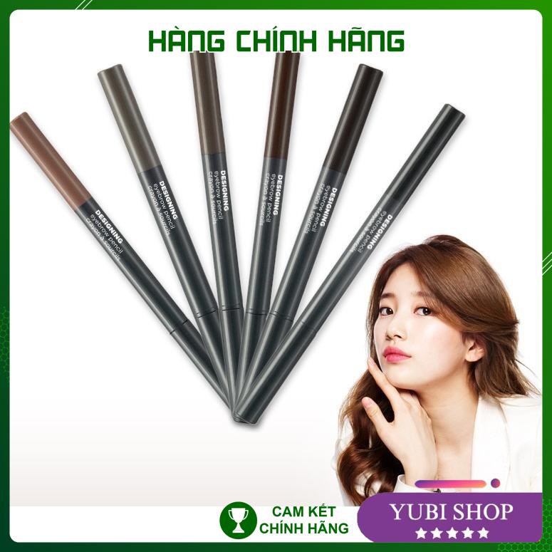 Chì kẻ mày the face shop hàng auth - chì kẻ mày 2 đầu the face shop designing eyebrow pencil - yubi shop