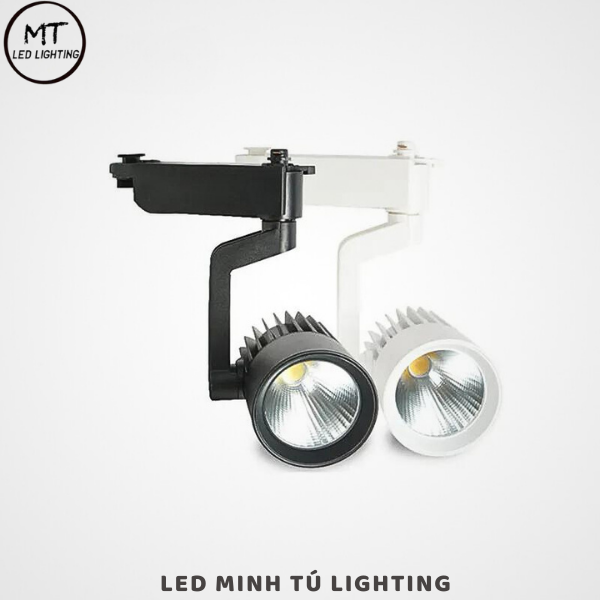 Đèn led rọi ray cob cao cấp12w 20w 30w đèn rọi cob trang trí shop