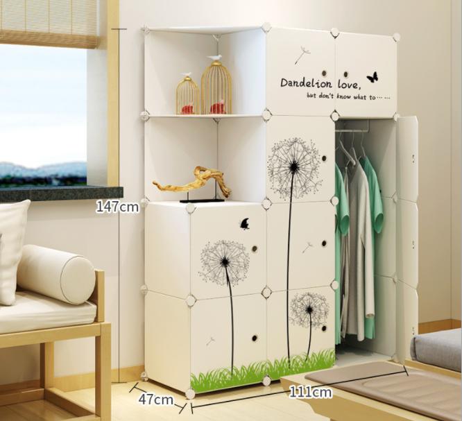 TỦ NHỰA GHÉP KHÁNH ĐĂNG 12 NGĂN - 10N2X
