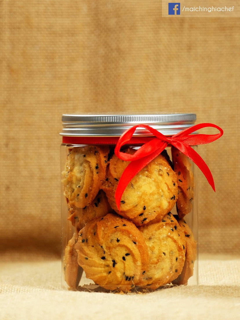 Bánh cookie mè đen