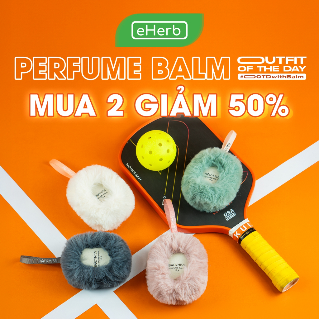 MUA 2 GIẢM 50% Nước Hoa Khô Nam Nữ - Sáp Thơm Khô Tiện Lợi BODYMISS - Nước Hoa Sáp Thơm Lâu Đi Học
