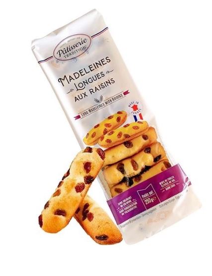 Date 08/2025   Bánh Bông Lan Patisserie Nho Pháp 250g