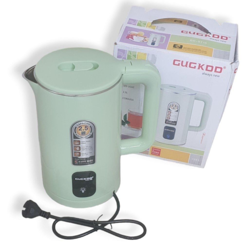 Ấm siêu tốc cuckoo st-15 bình đun siêu tốc cuckoo dung tích lớn 2.5 lít,ấm siêu tốc công suất lớn