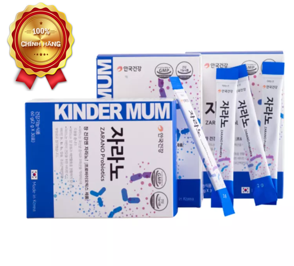 Bổ sung lợi khuẩn đường ruột, giúp tiêu hóa tốt, hấp thu nhanh, giảm đầy bụng, tiêu chảy - Men vi sinh ZARANO nhập khẩu Hàn Quốc [100% CHÍNH HÃNG]