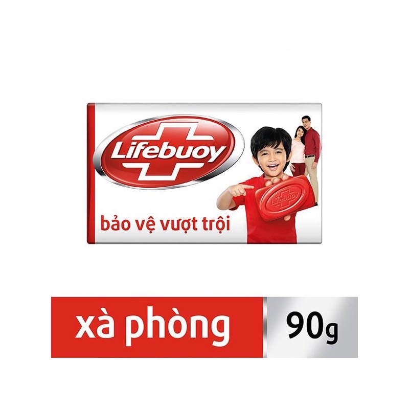 Xà bông Lifebuoy 90g bảo vệ vượt trội