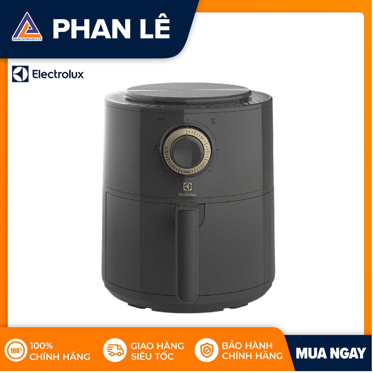 Nồi chiên không dầu electrolux e6af1-220k