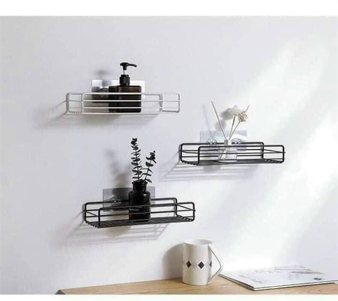 Kệ sắt chữ nhật dán tường siêu chắc