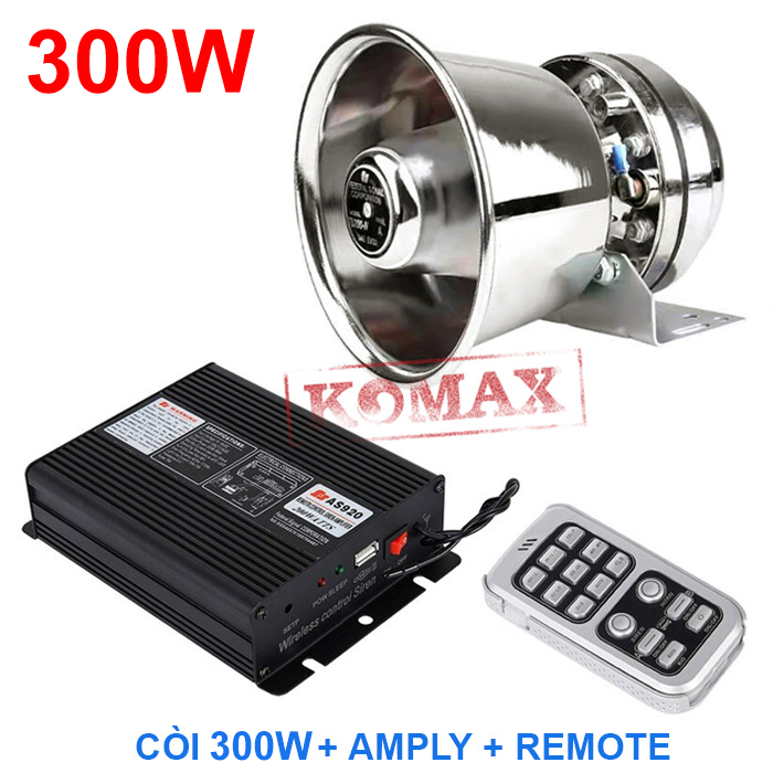 Bộ còi hú amply cho xe công an, xe cứu thương, xe cứu hỏa. bộ còi amply 12v với còi hú 300w 400w tùy chon, bộ còi hú lớn 12v dành cho xe otô