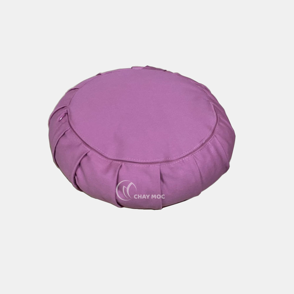 Bồ đoàn ngồi thiền, tập yoga ruột vỏ đỗ kiểu xếp ly