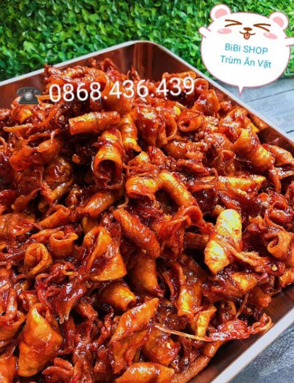 Mực rim sate me hũ 200gr