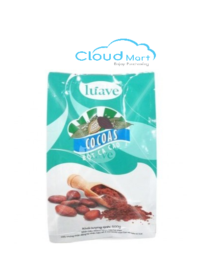 Bột cacao luave 500g - nguyên liệu pha chế cloudmart