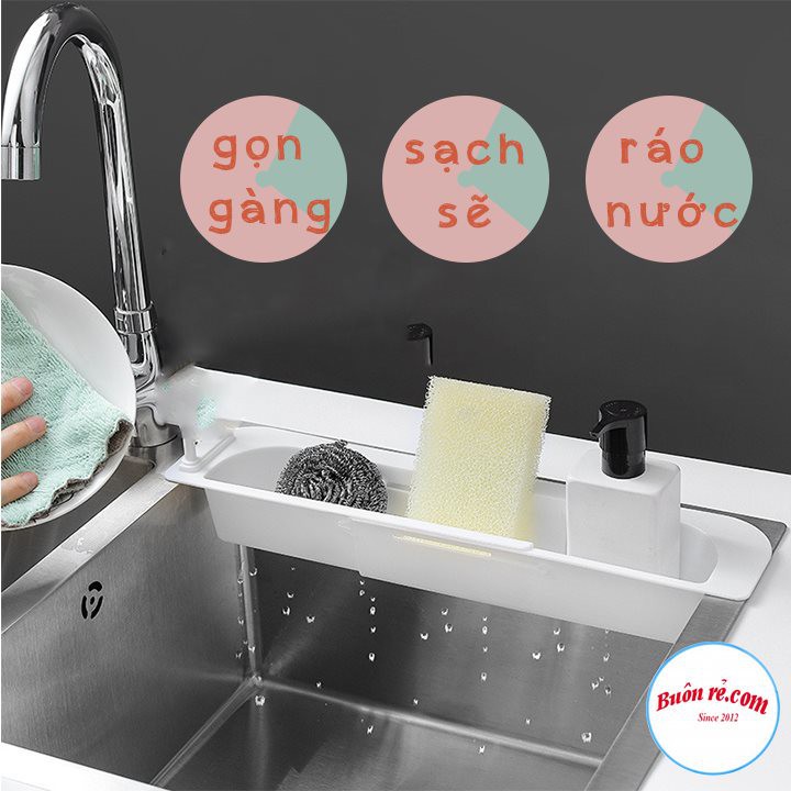Giá để giẻ rửa bát nhựa Việt Nhật, khay gác bồn để đồ rửa chén hàng cao cấp bền đẹp