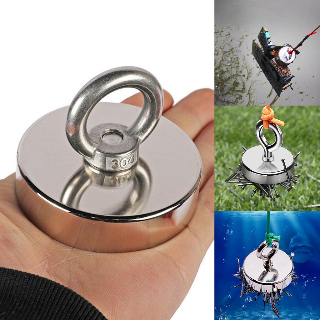 Nam châm siêu mạnh, nam châm vĩnh cửu siêu mạnh, nam châm cứu hộ, đủ các kính thước