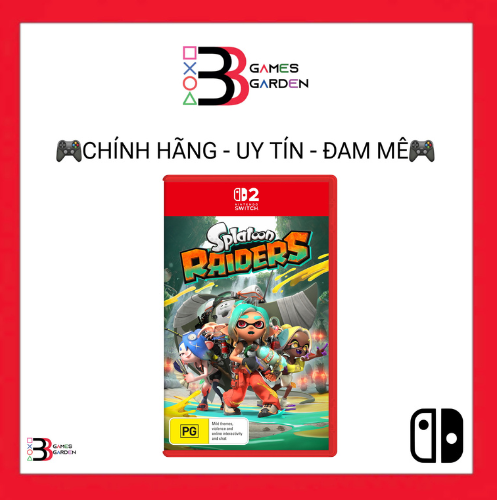 GAME NINTENDO SWITCH 2 SPLATOON RAIDERS